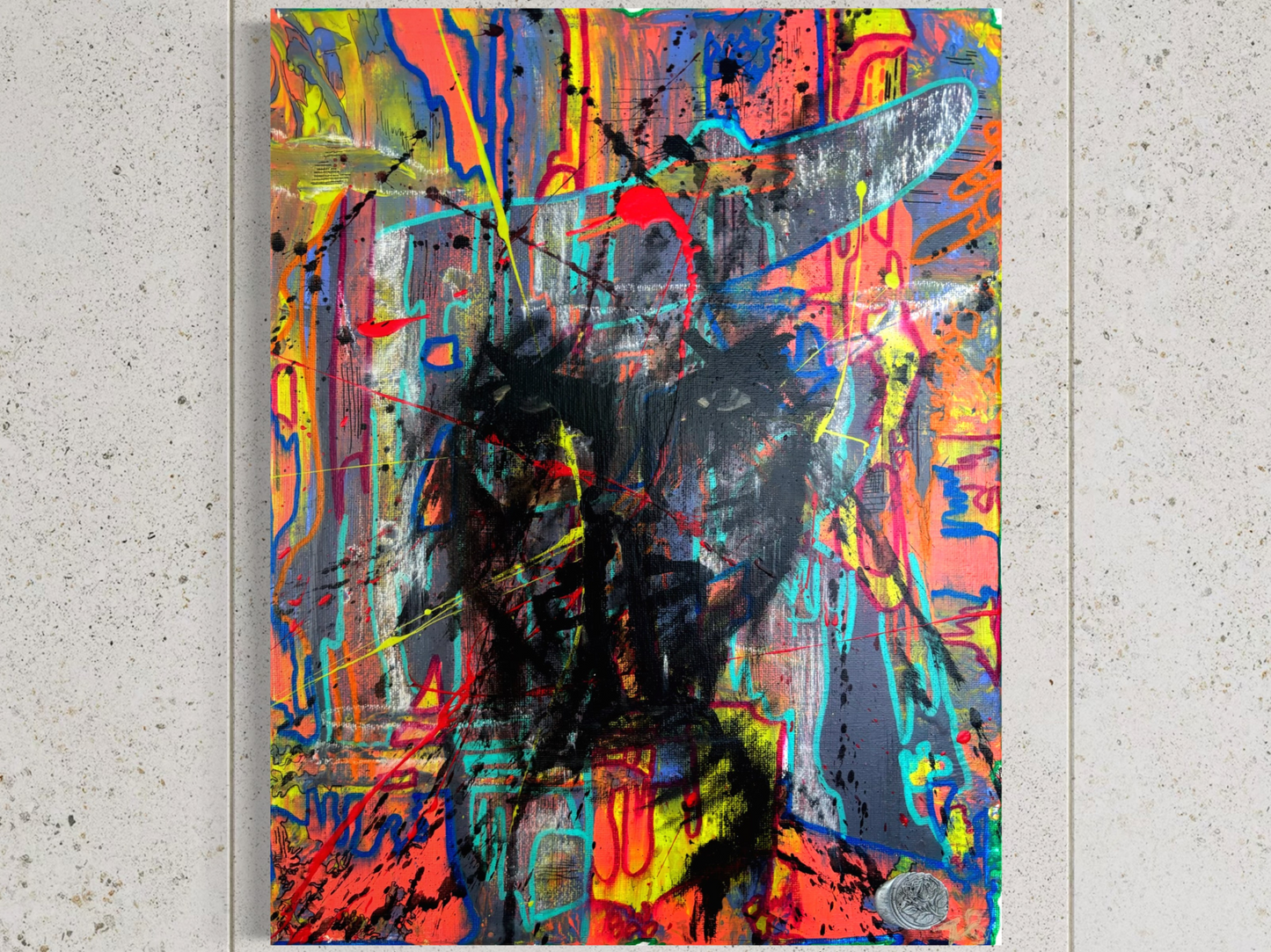 "Hush" on Canvas 11"x14"